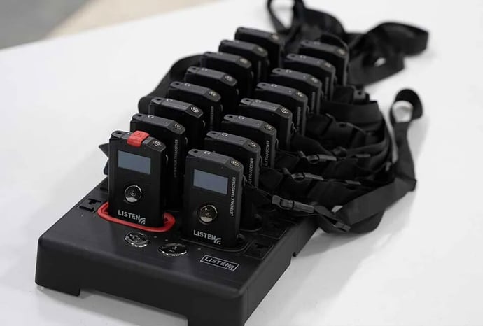 listentalk devices for tour