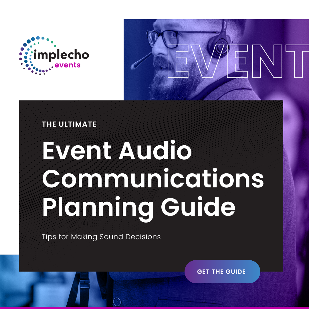 Event Audio Communications Guide Event Radios Implecho